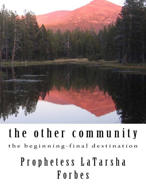 Title details for the other community by LaTarsha Forbes - Available